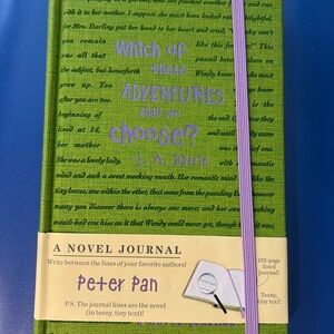 Peter Pan “Write Between the Lines” Hardcover Novel Journal